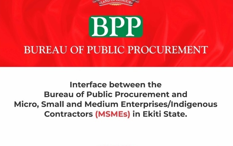 PRESS RELEASE: Improving Participation of MSMEs in Government Procurement in Ekiti State